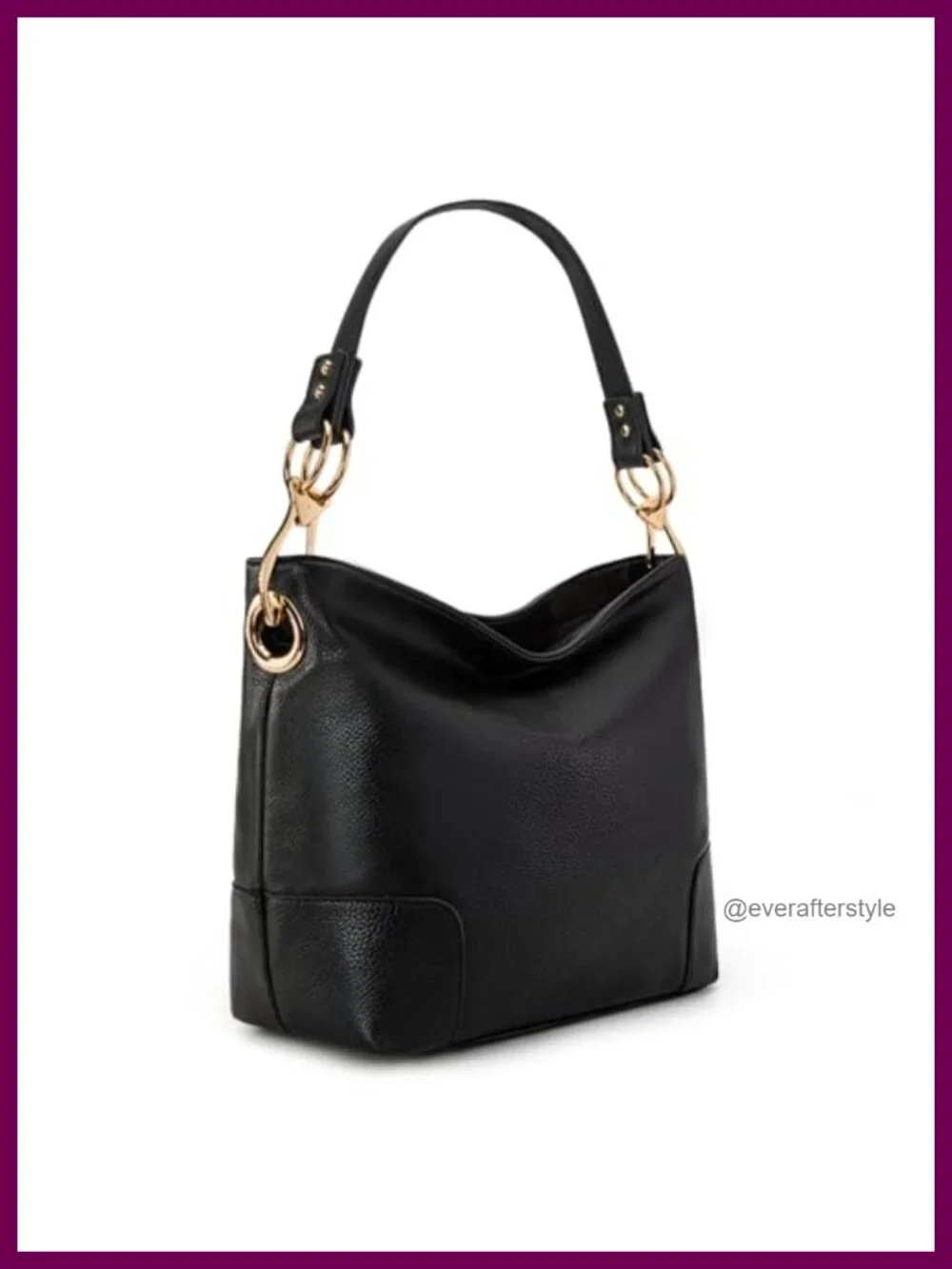 Faux Leather Hobo Bag Women Top Handle Satchel Shoulder Purse Roomy Zip